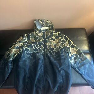 Adidas Camouflage Full-Zip Hoodie
